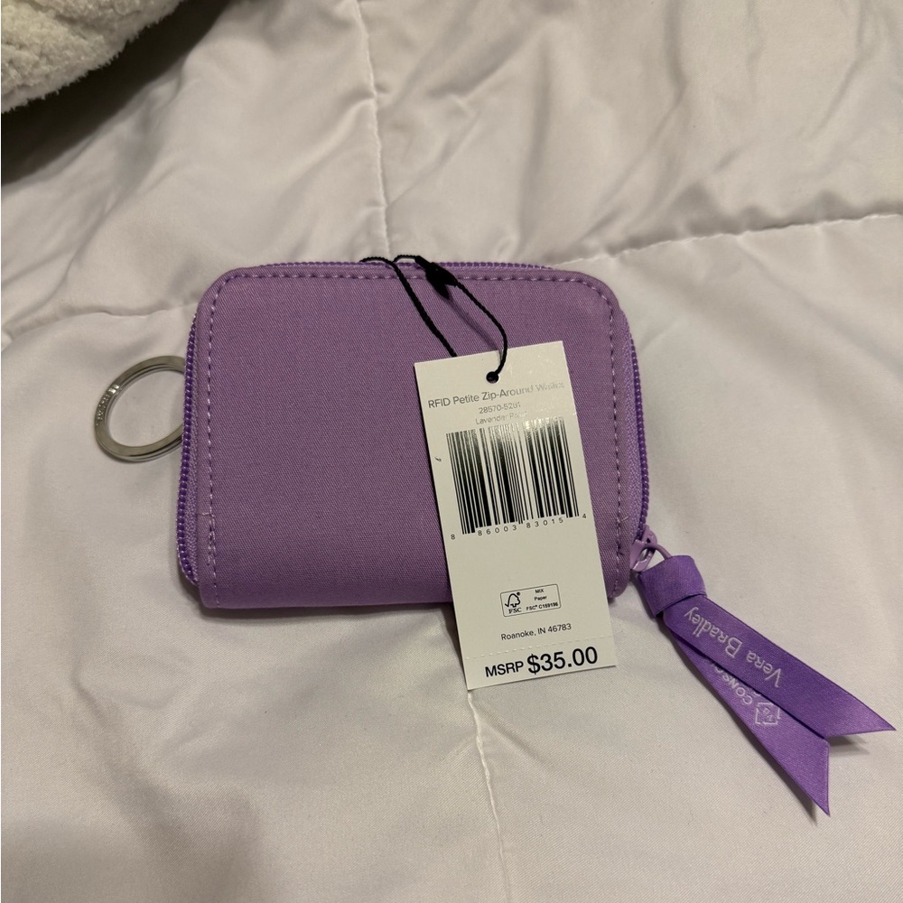 Vera Bradley RFID Wrap Around Zipper Wallet